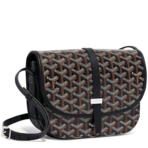 Goyard Belvedere PM Bag Black Goyardine 